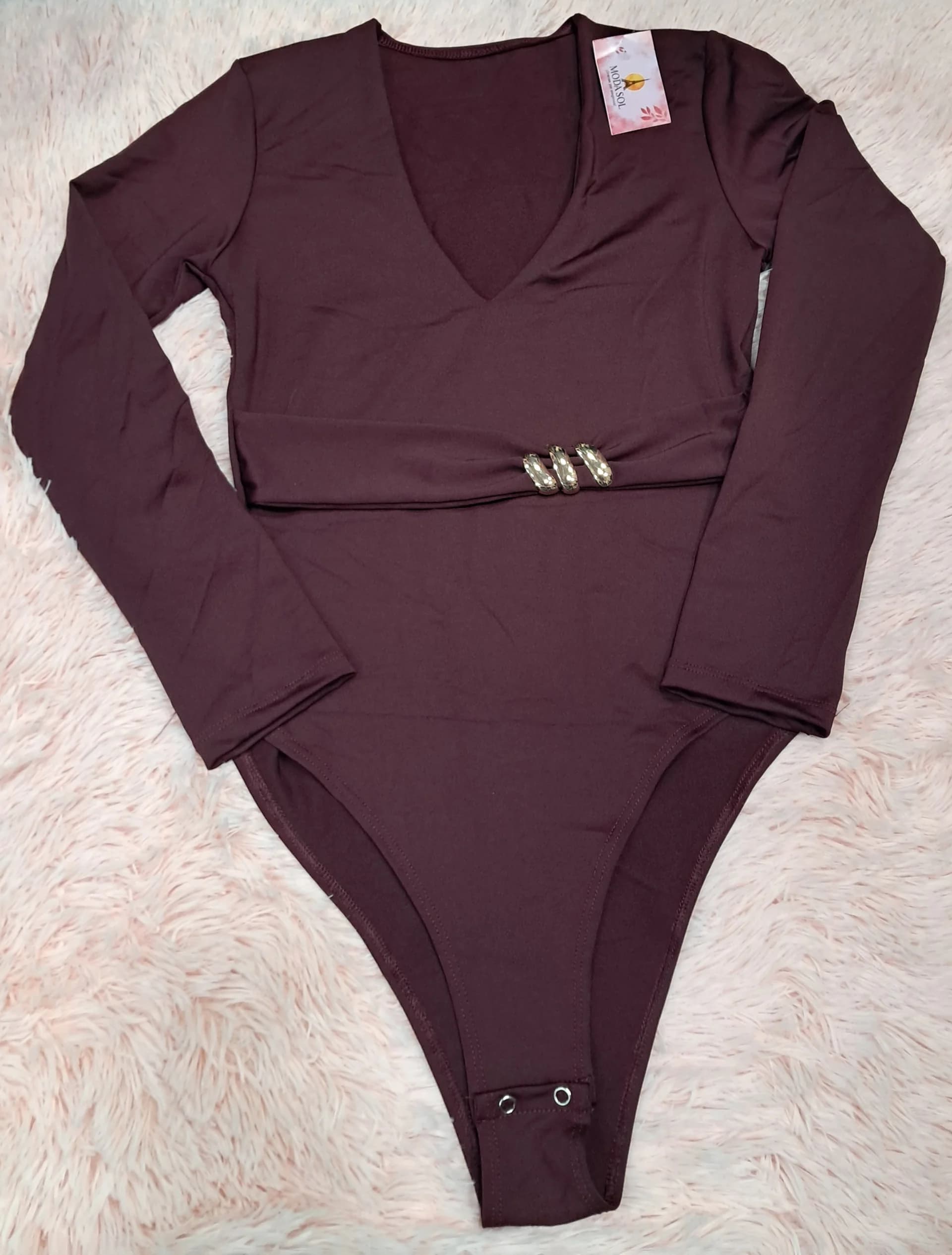 BODY LYCRA MANGA LARGA