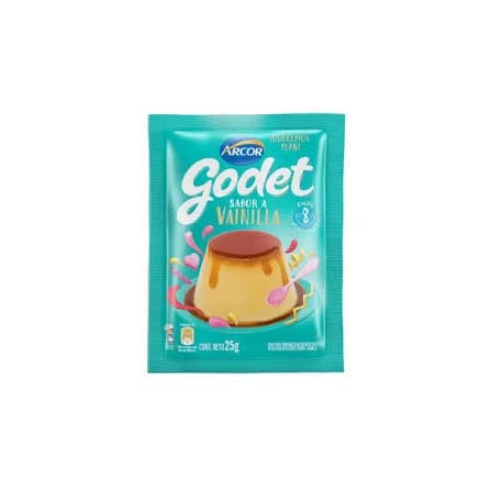 Flan Godet Sabor Vainilla