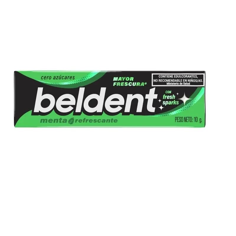 Chicle Beldent Menta refrescante