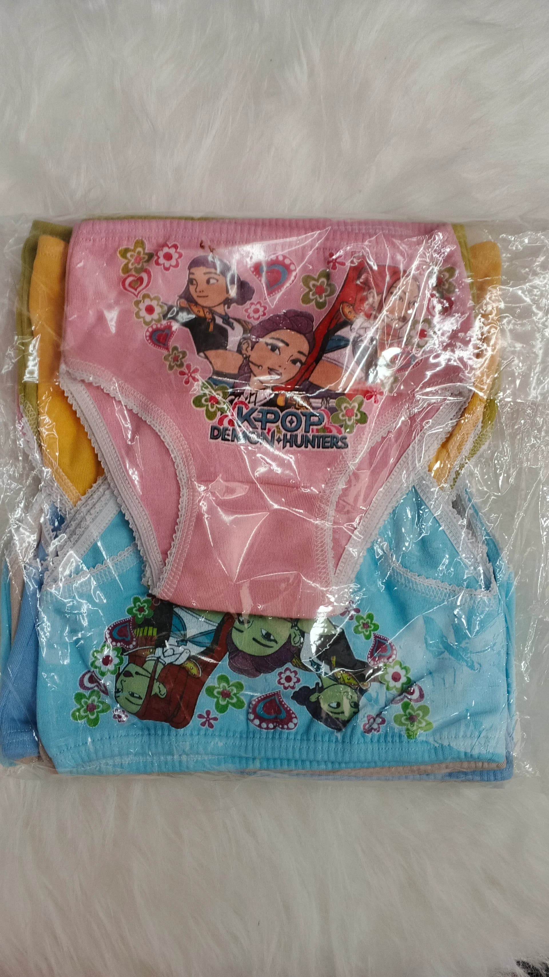 Bombacha algodón estampado KPOP nena