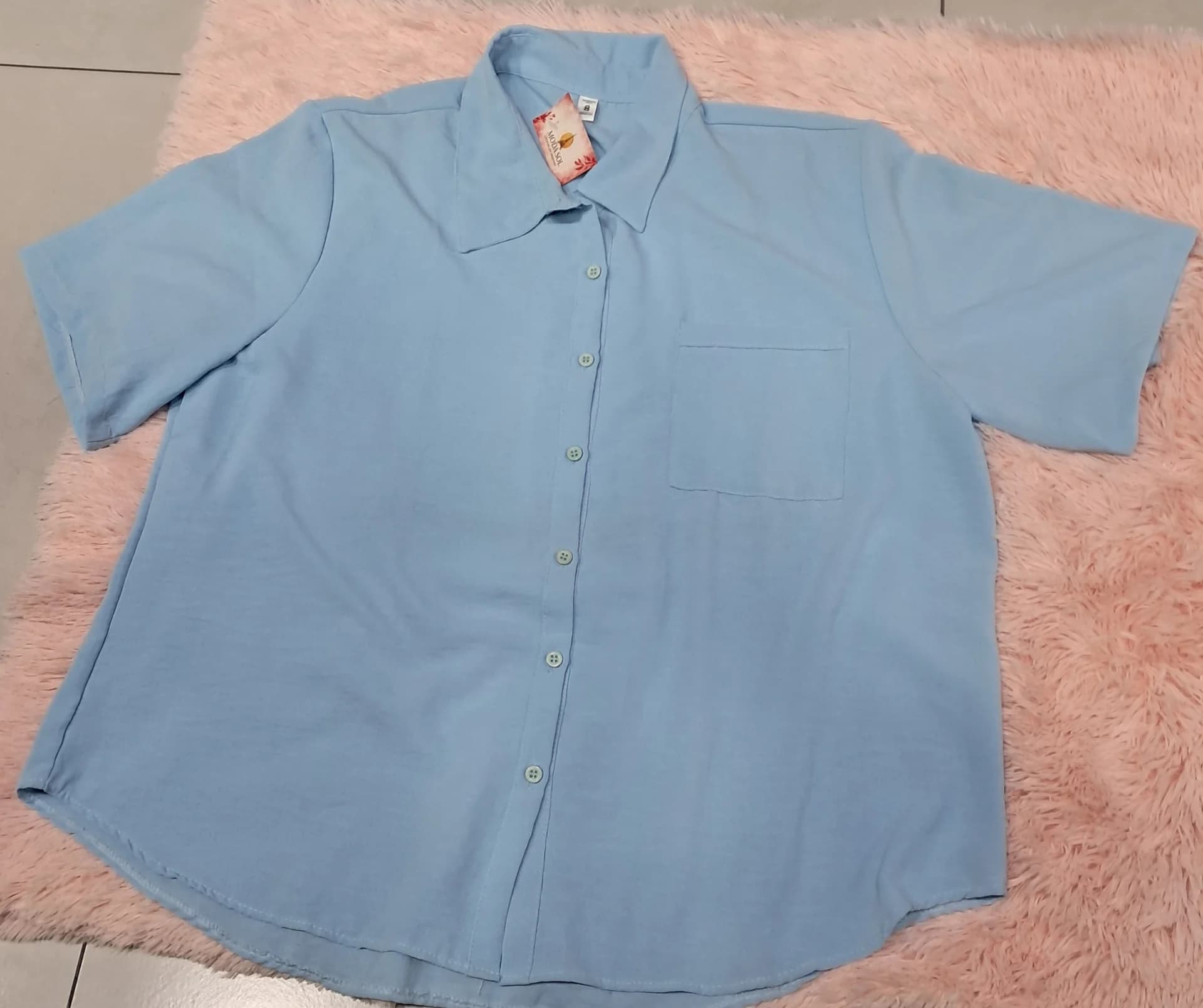 CAMISA MANGA CORTA DE MUJER