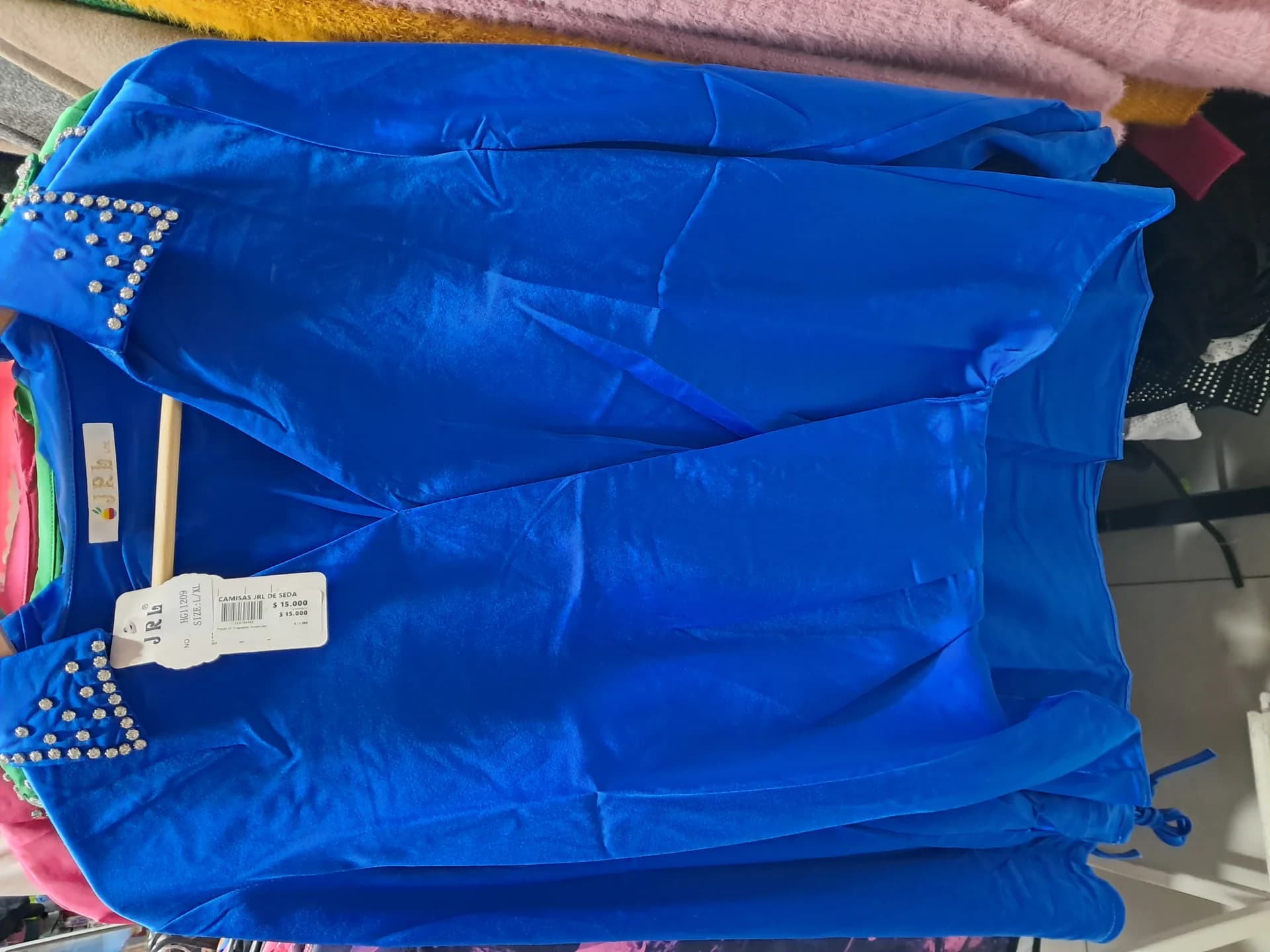CAMISAS JRL DE SEDA