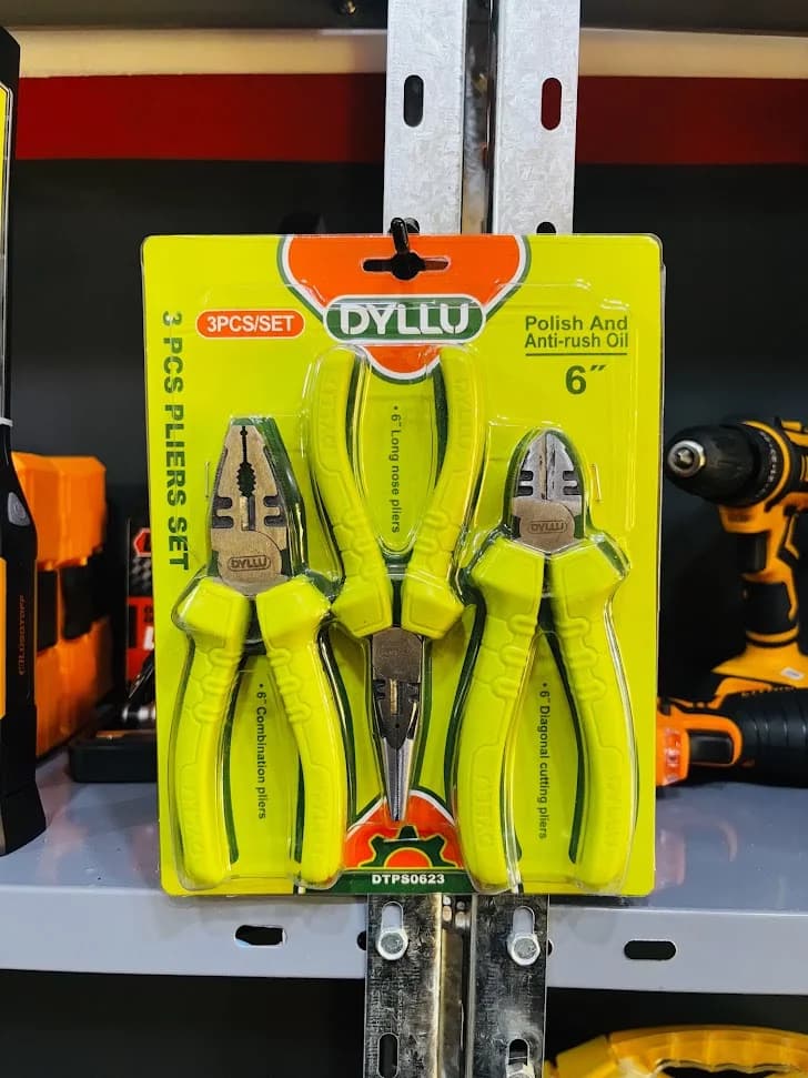 Set de 3 pinzas 6" Dyllu