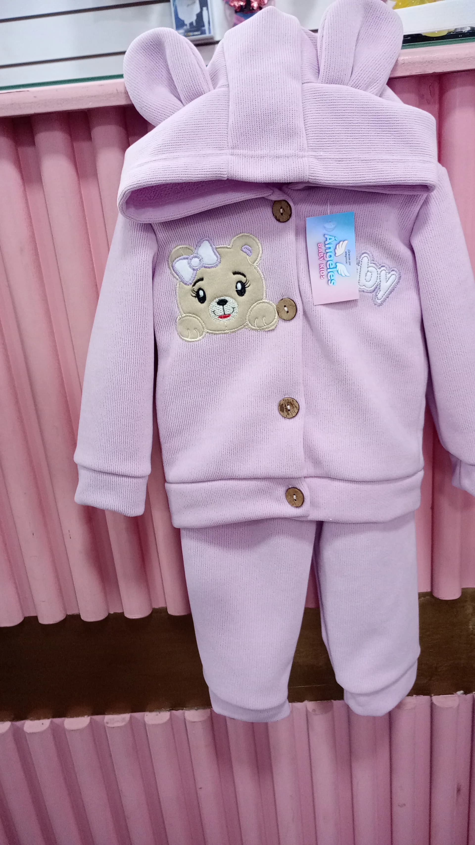 CONJUNTO BEBA OSITO BABY