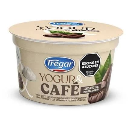 Yogur Cafe batido 120g tregar