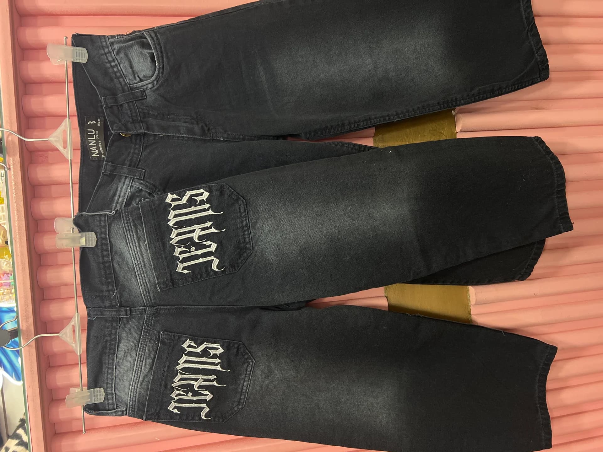JEANS BORDADO “NANLU” VARÓN