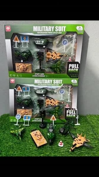 set infaltil militar 399 toys
