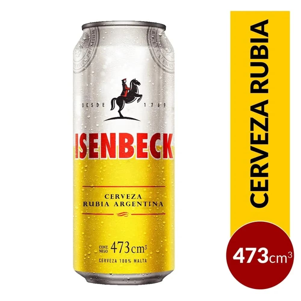 ISENBECK CERVEZA LATA X473