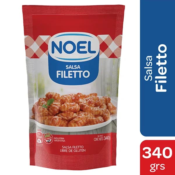 Salsa lista Noel Filetto 340g