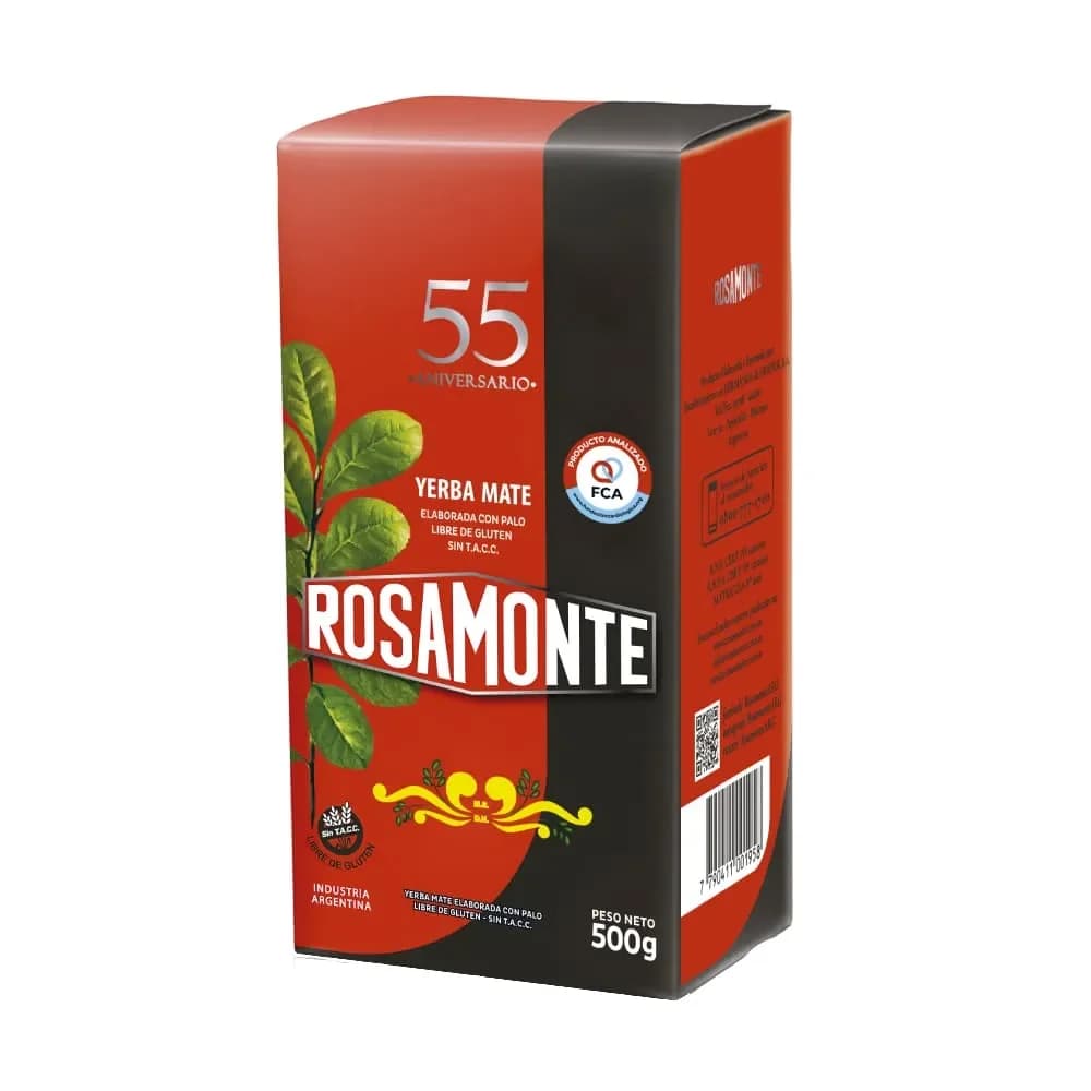 Yerba Rosamonte Edición 55 Aniversario 500 Gr