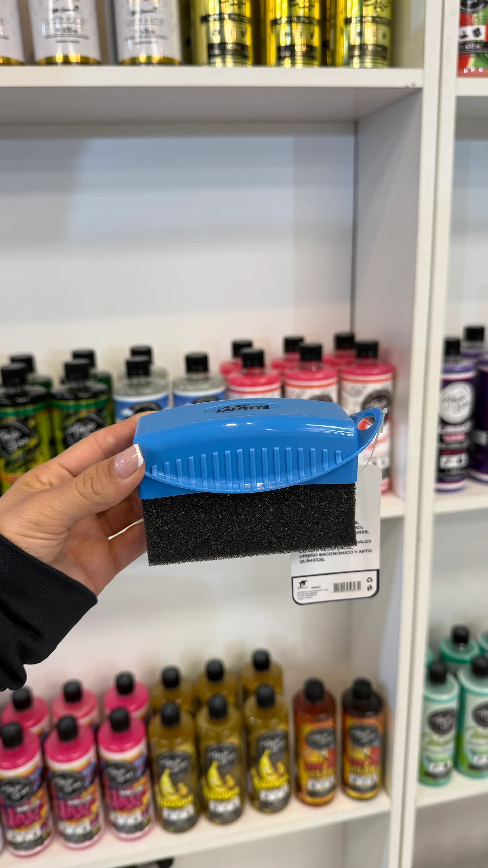 APLICADOR ERGONOMICO LAFFITTE AZUL