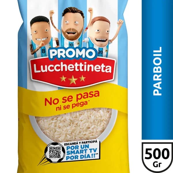 Arroz Parboil Lucchetti 500Gr