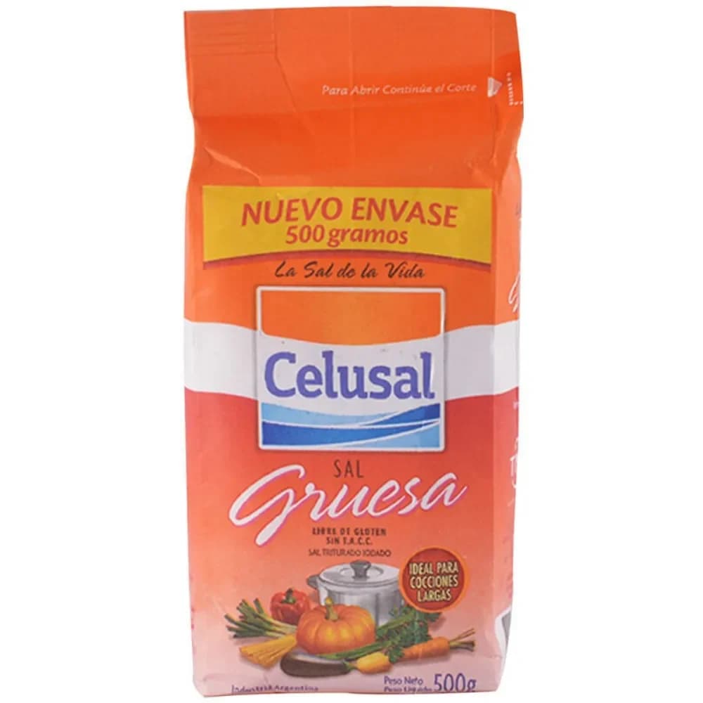 Sal Gruesa Celusal 500g