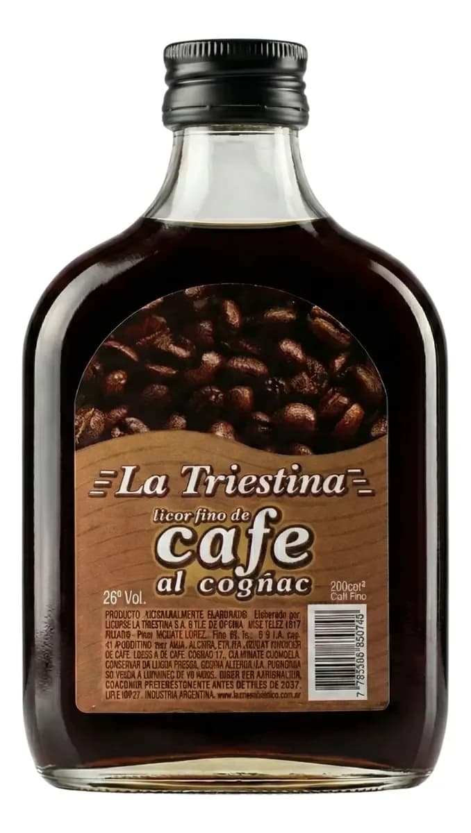 Petaca Triestina Licor De Cafe 200ml