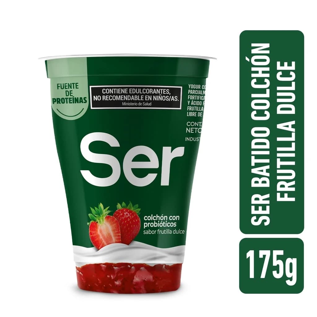 Yogur colchón frutilla dulce Ser 175gr