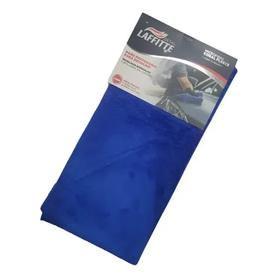 MICROFIBRA CORAL 40X40 AZUL LAFFITTE