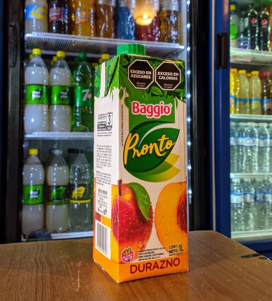 Jugo Baggio Durazno 1Lt