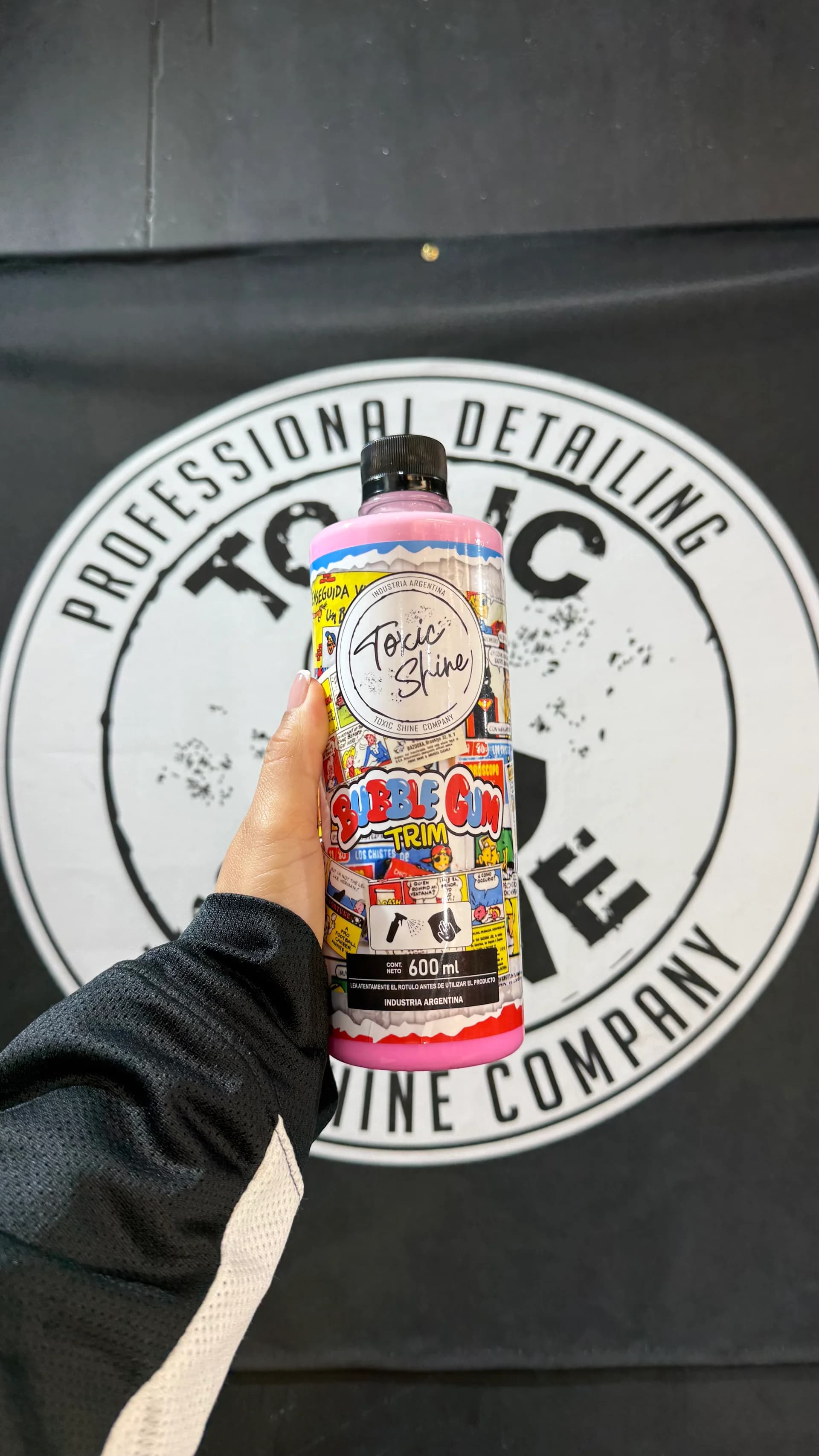 BUBBLE GUM 600ML TOXIC SHINE