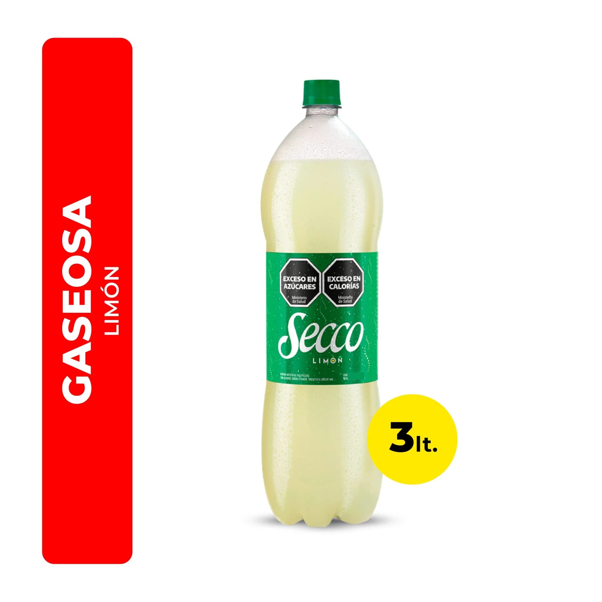 Gaseosa Limón Secco 3 Lts
