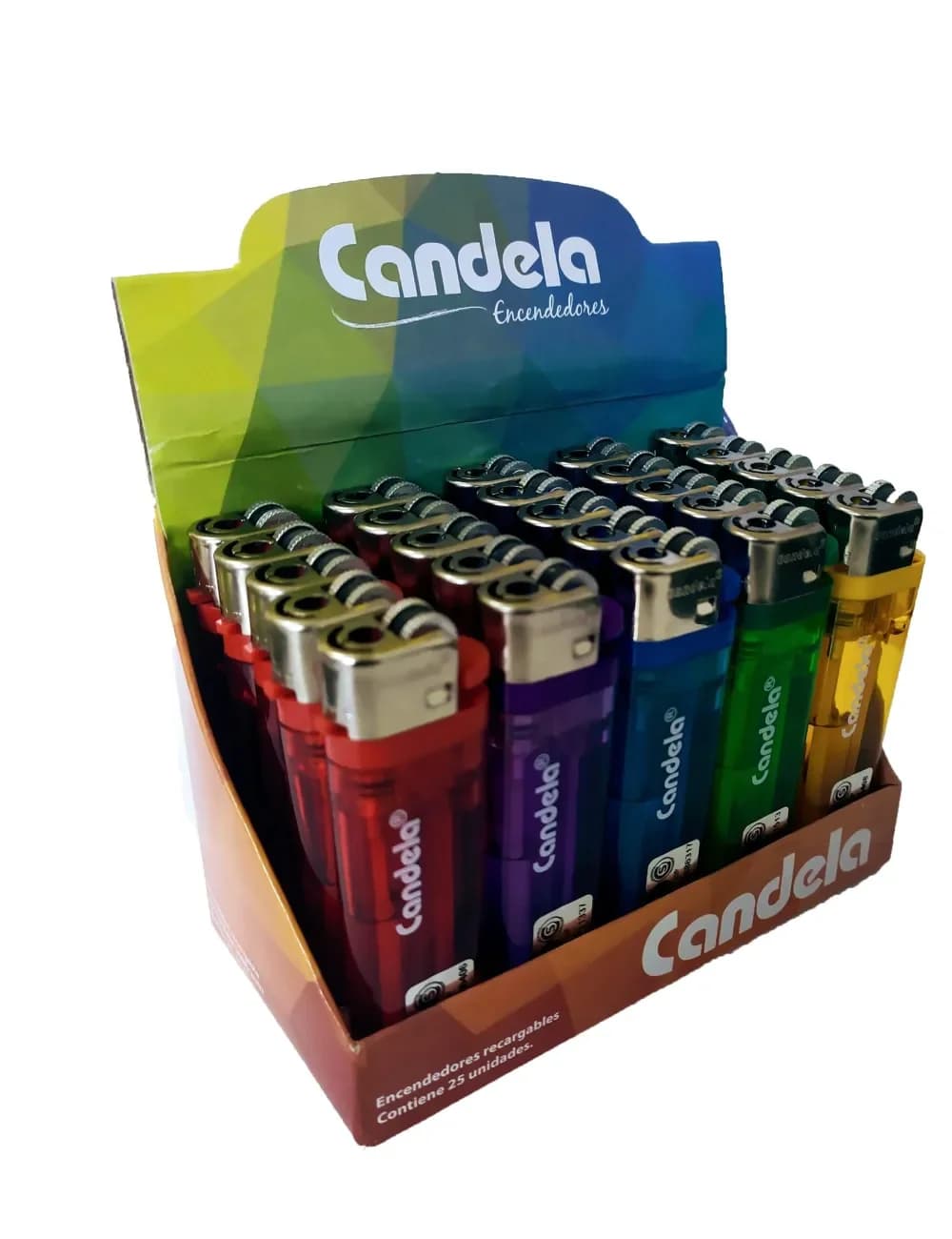 Encendedor Candela Clásico Transparente