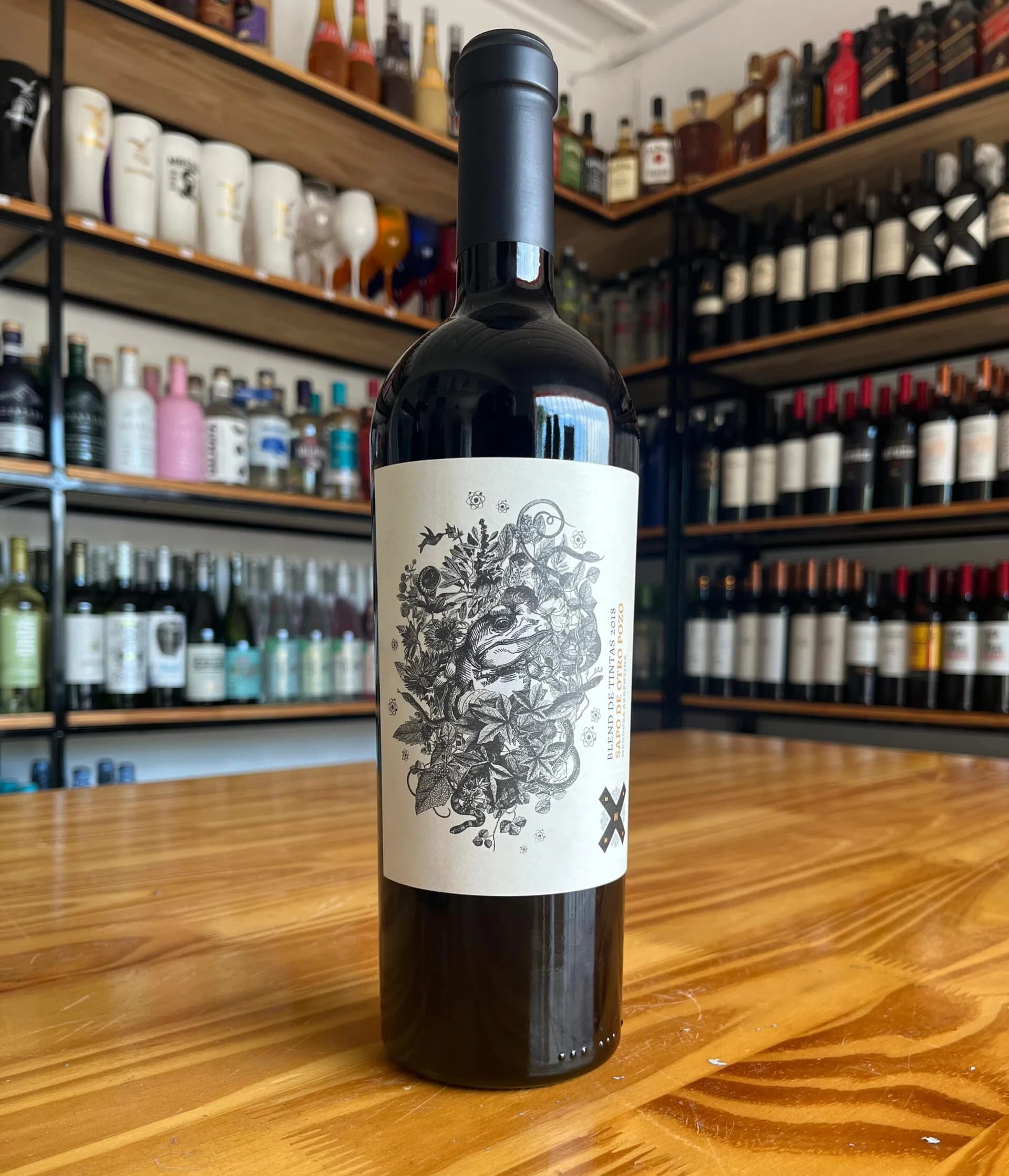 Vino Tinto Blen de Tintas Sapo de otro Poso 750 ml