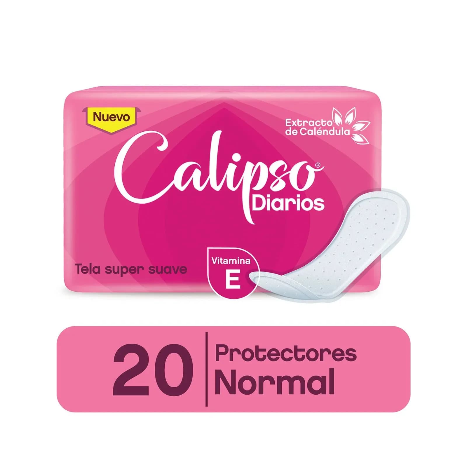 Protector Diario Calipso Normal 20 Uni.