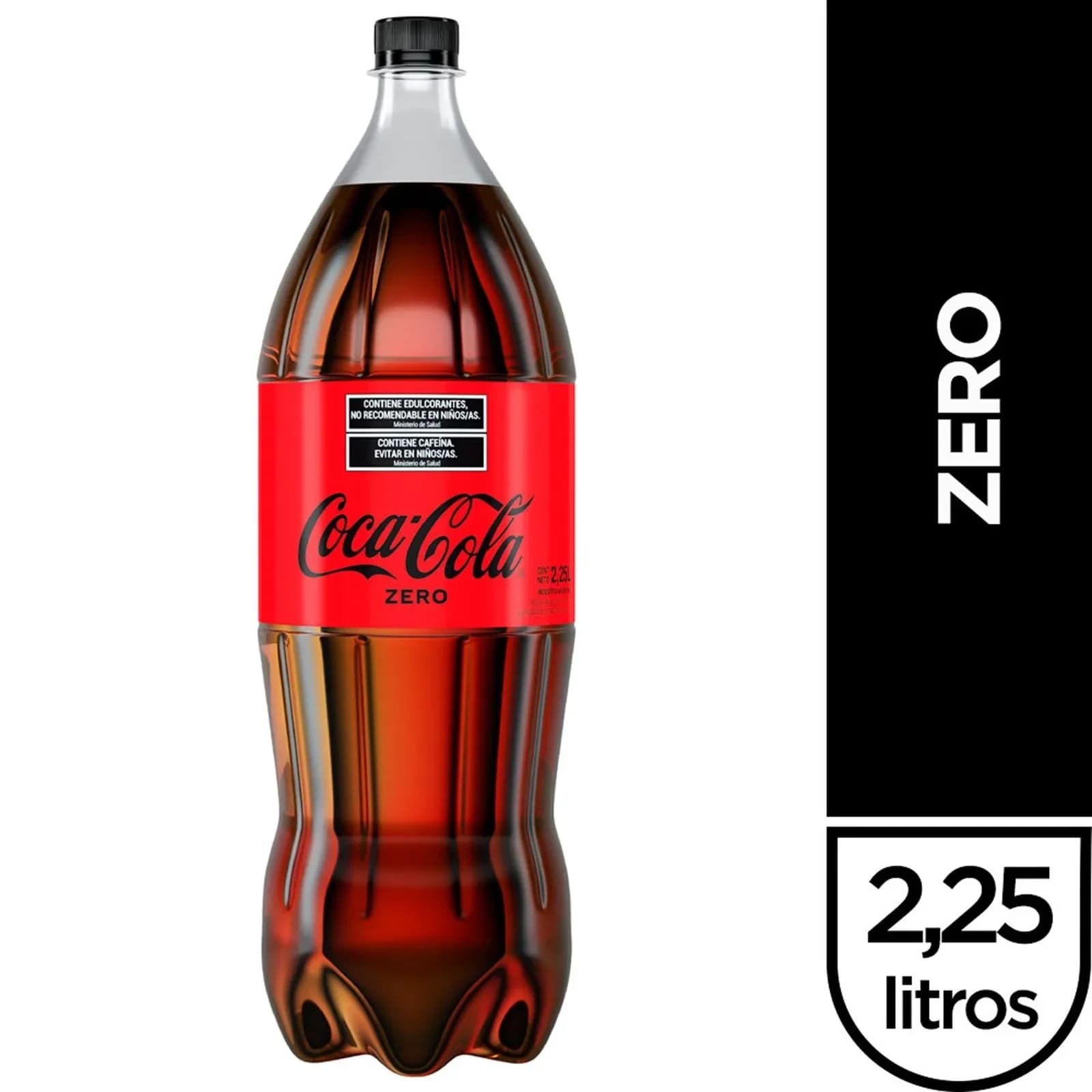 Gaseosa Coca Cola ZERO Descartable 2,25 lts