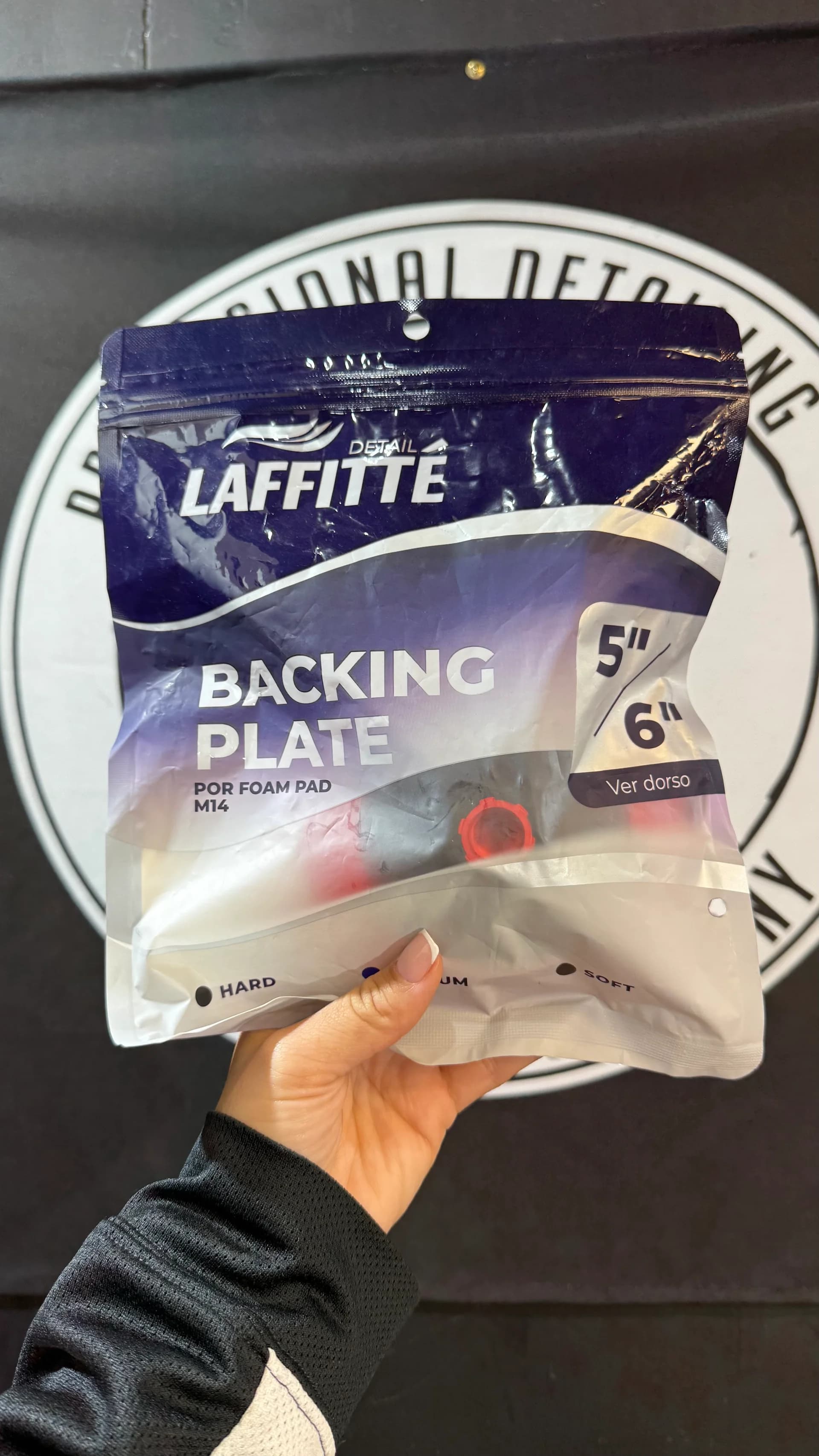 BACKING PLATE 5" DURO LAFFITTE