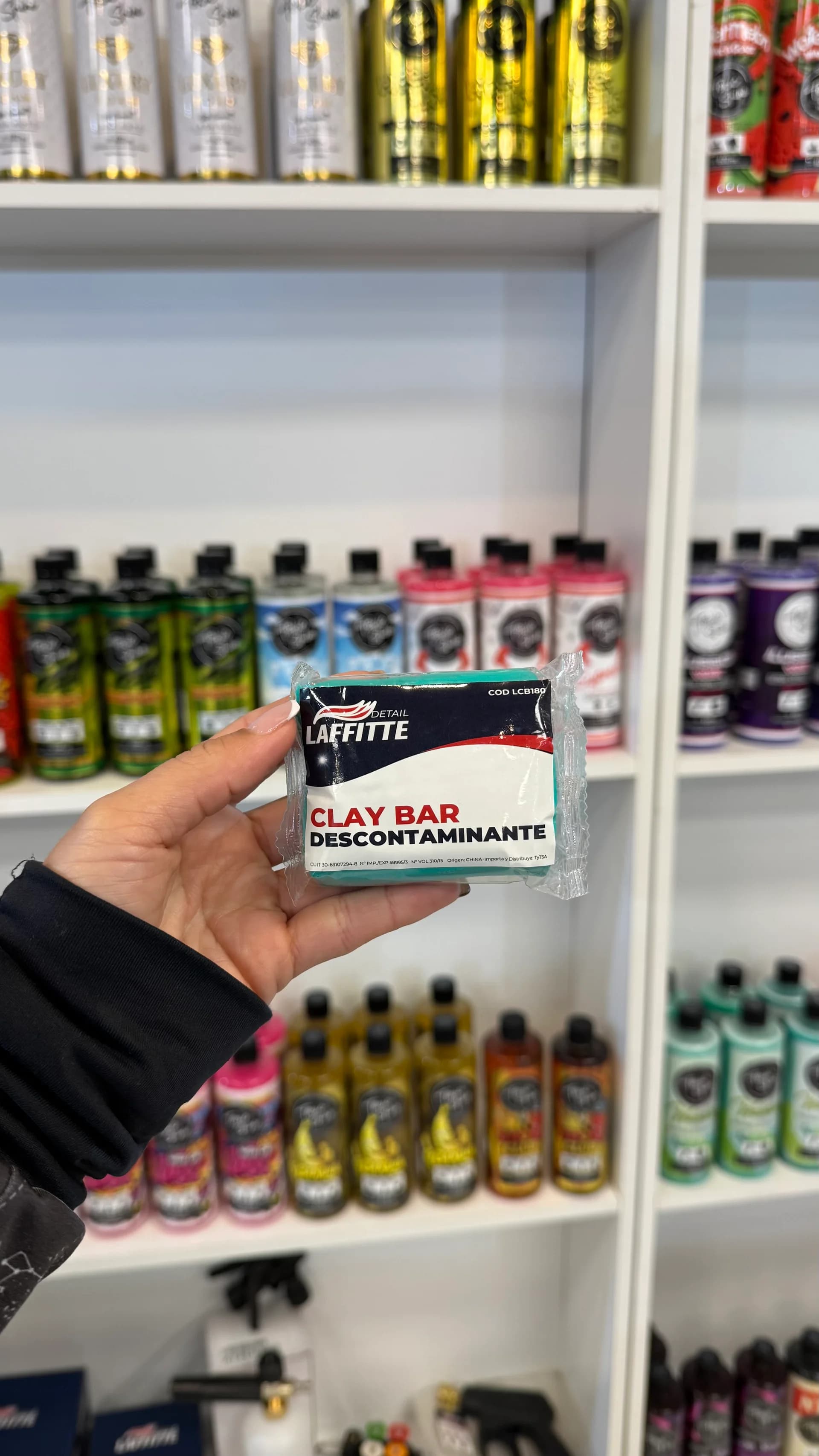 CLAY BAR 180GR GRADO MEDIO