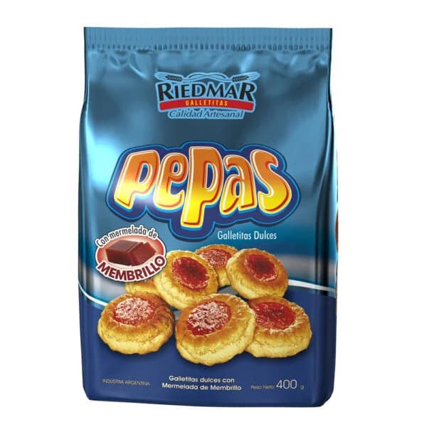 Galletitas Riedmar Pepas 400Gr