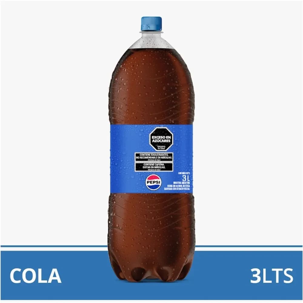 Gaseosa Pepsi Cola pet 3 Lts