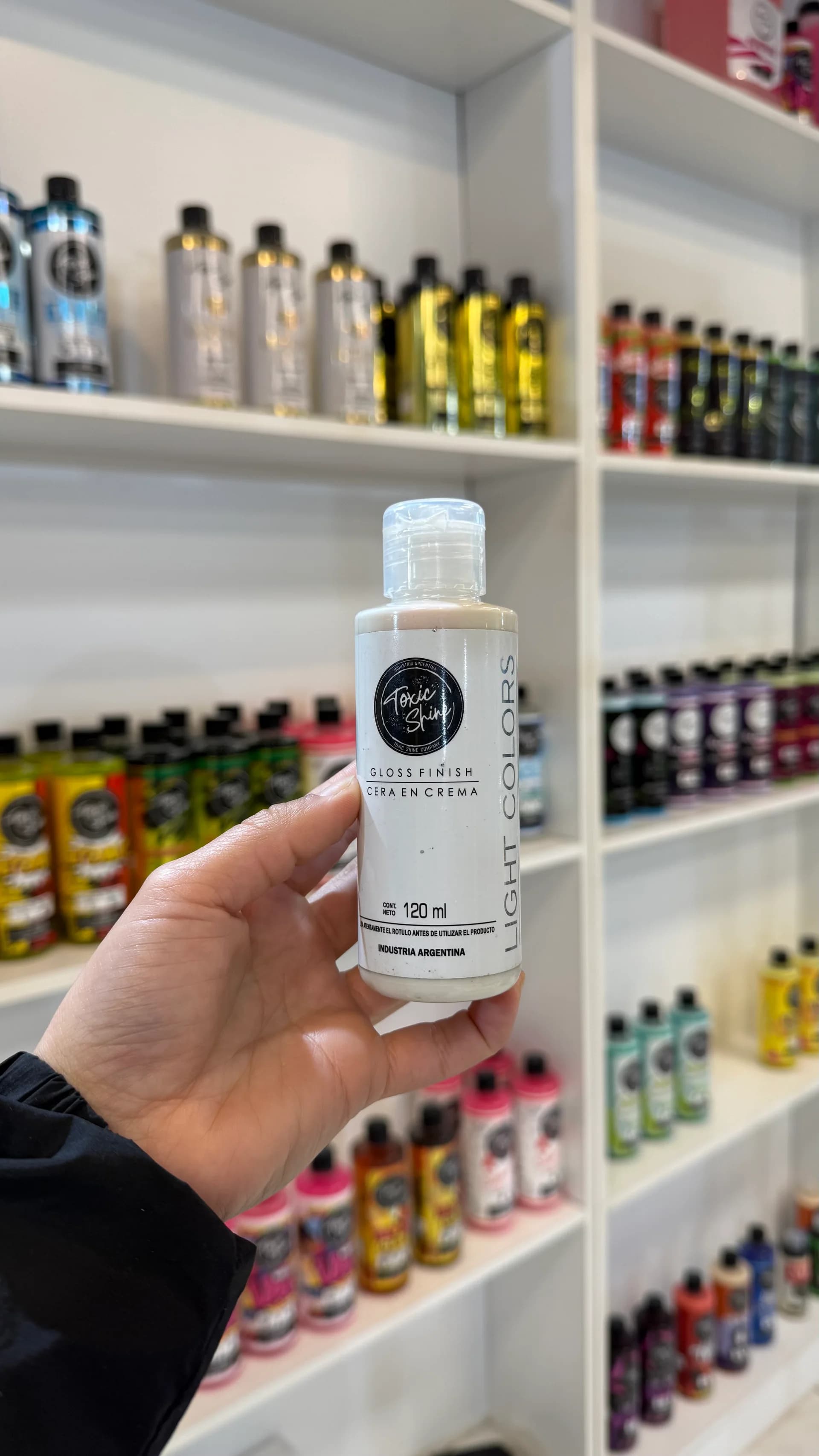 MINI LIGHT COLORS CERA 125ML TOXIC SHINE
