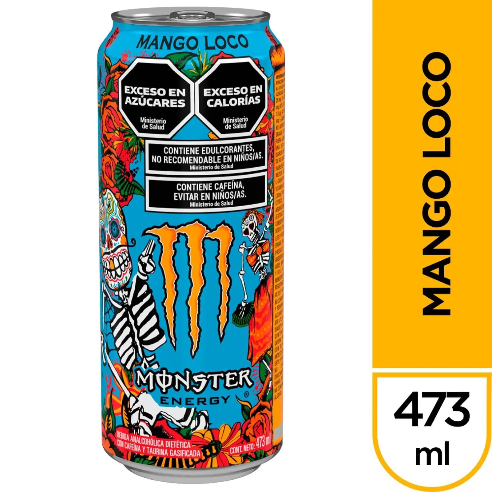 Bebida Energizante Monster Mango Loco 473ml