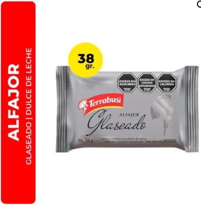 Alfajor Terrabusi Glaseado 38 Gr
