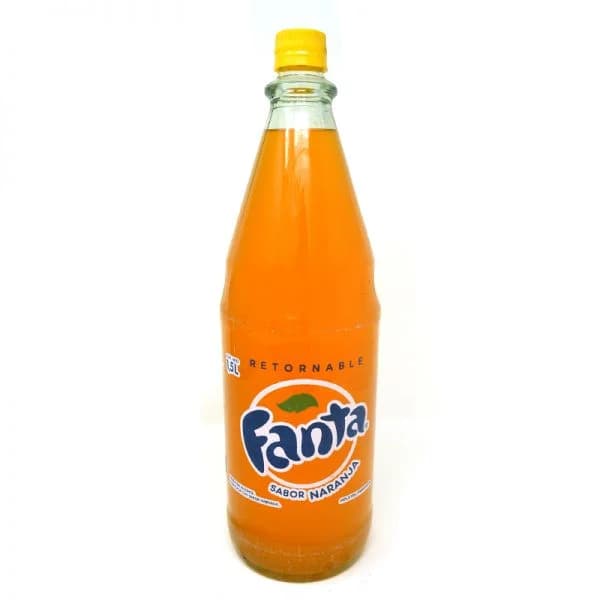 Gaseosa Fanta 1.5 lts Vidrio Retornable