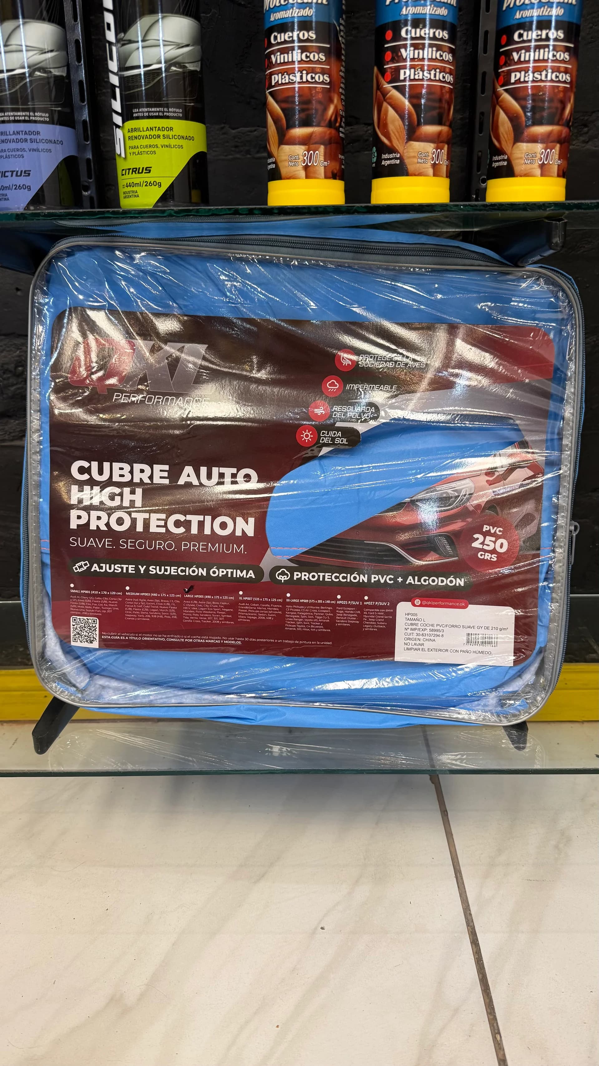 CUBRE AUTO HIGT PROTECTION QKL TALLE S