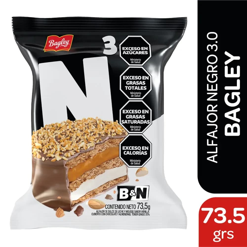 Alfajor B&N chocolate 3.0 73.5g