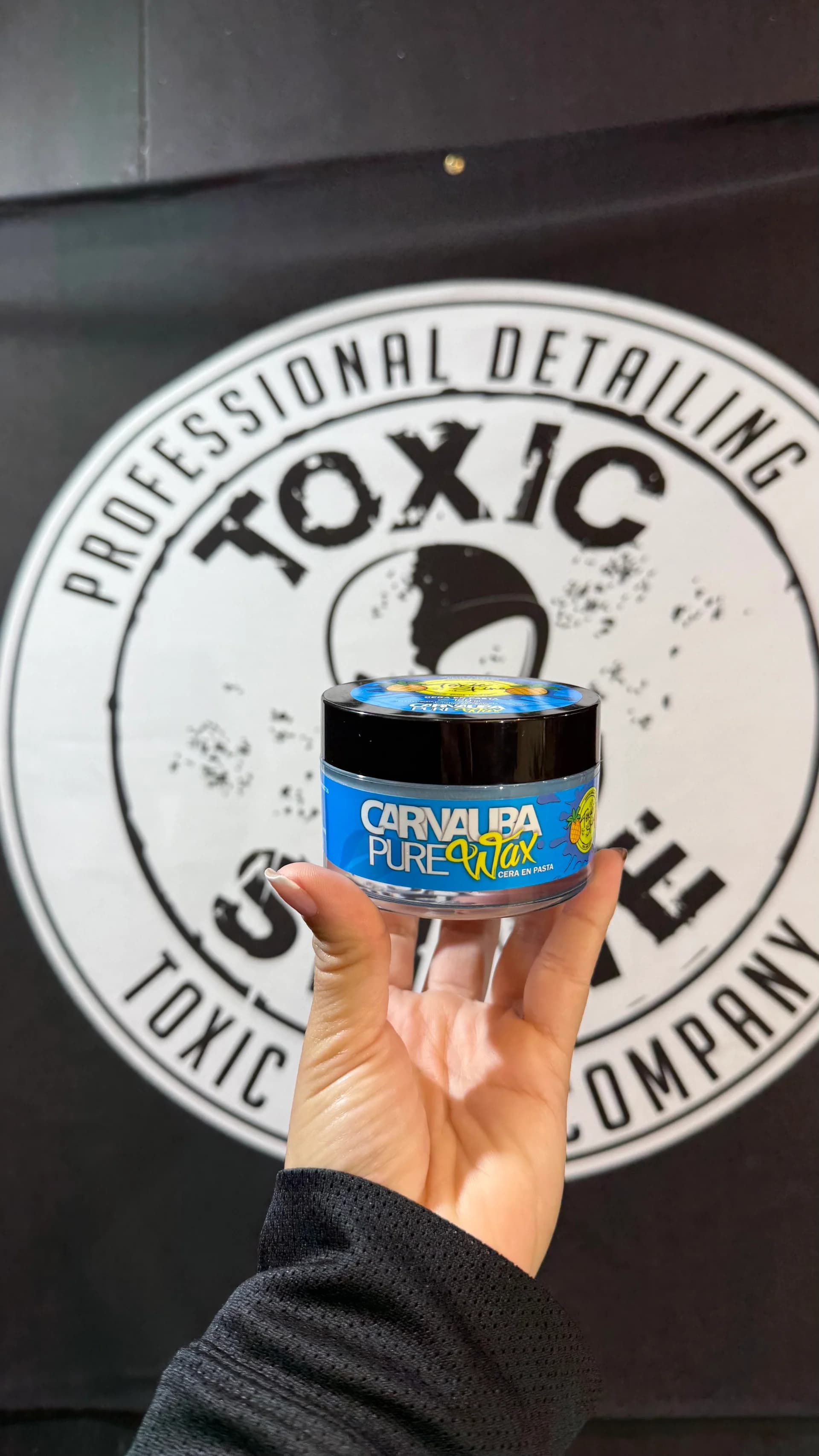 CERA CARNAUBA PURE WAX EN PASTA TOXIC SHINE
