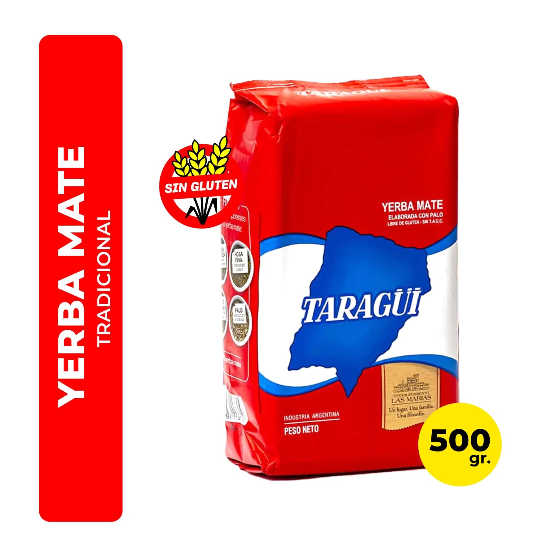 Yerba Mate TARAGÜI 500Gr