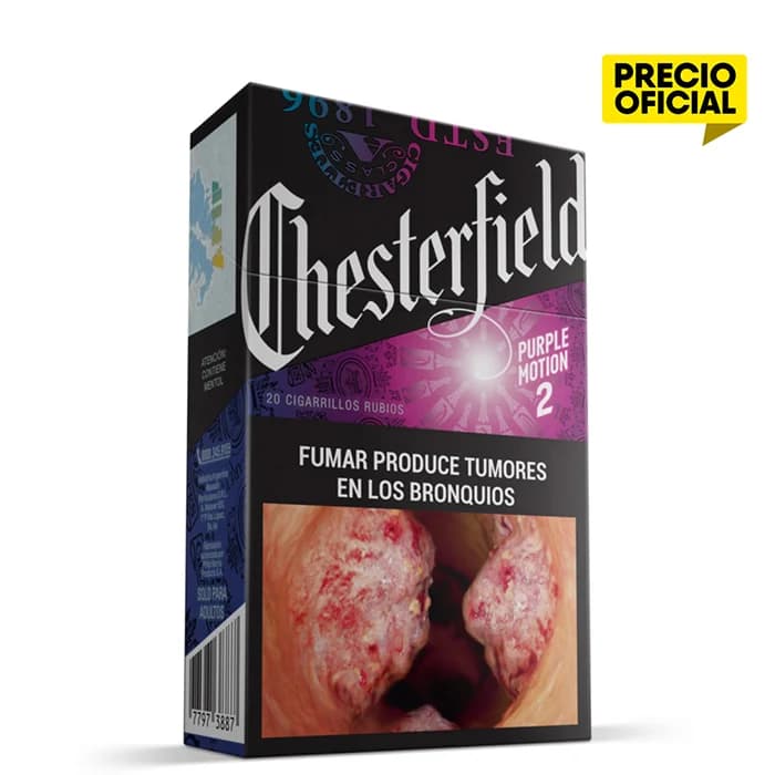 Chesterfield Purple Motion 2 Box