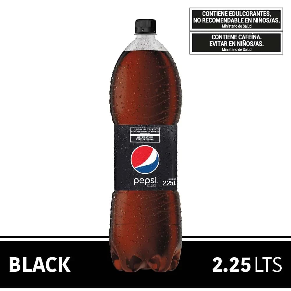 Gaseosa Pepsi Black 2.25 Lts
