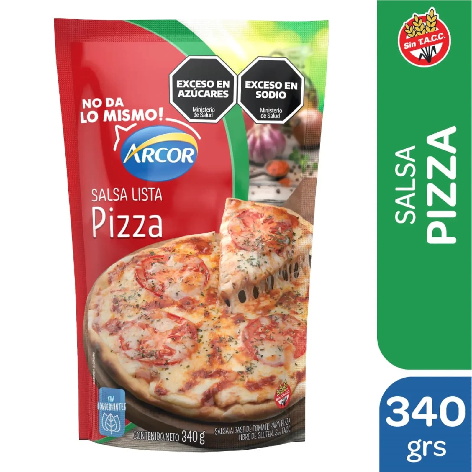 Salsa Lista para Pizza Arcor 340g