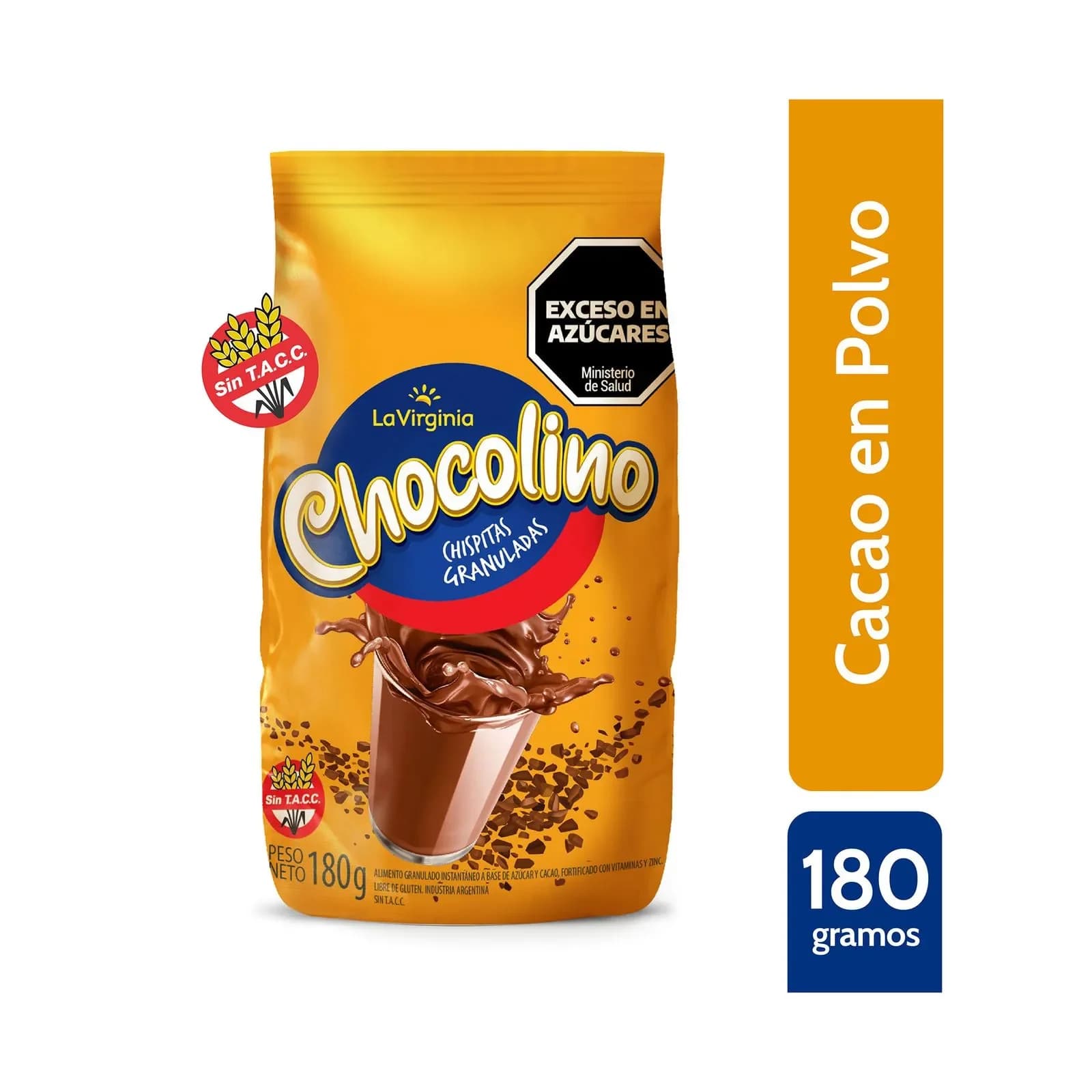 Cacao en Polvo Chocolino Bolsa 180g