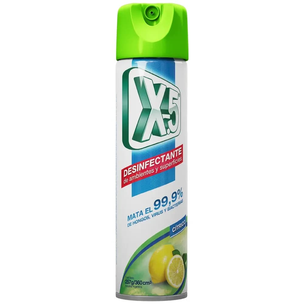 Desinfectante X.5 Cítrico 360 Cc