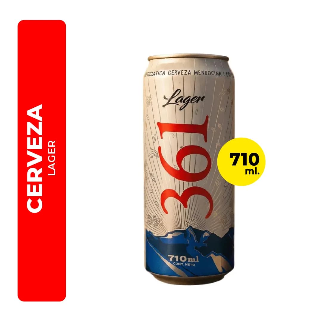 Cerveza 361 Lager 710ml
