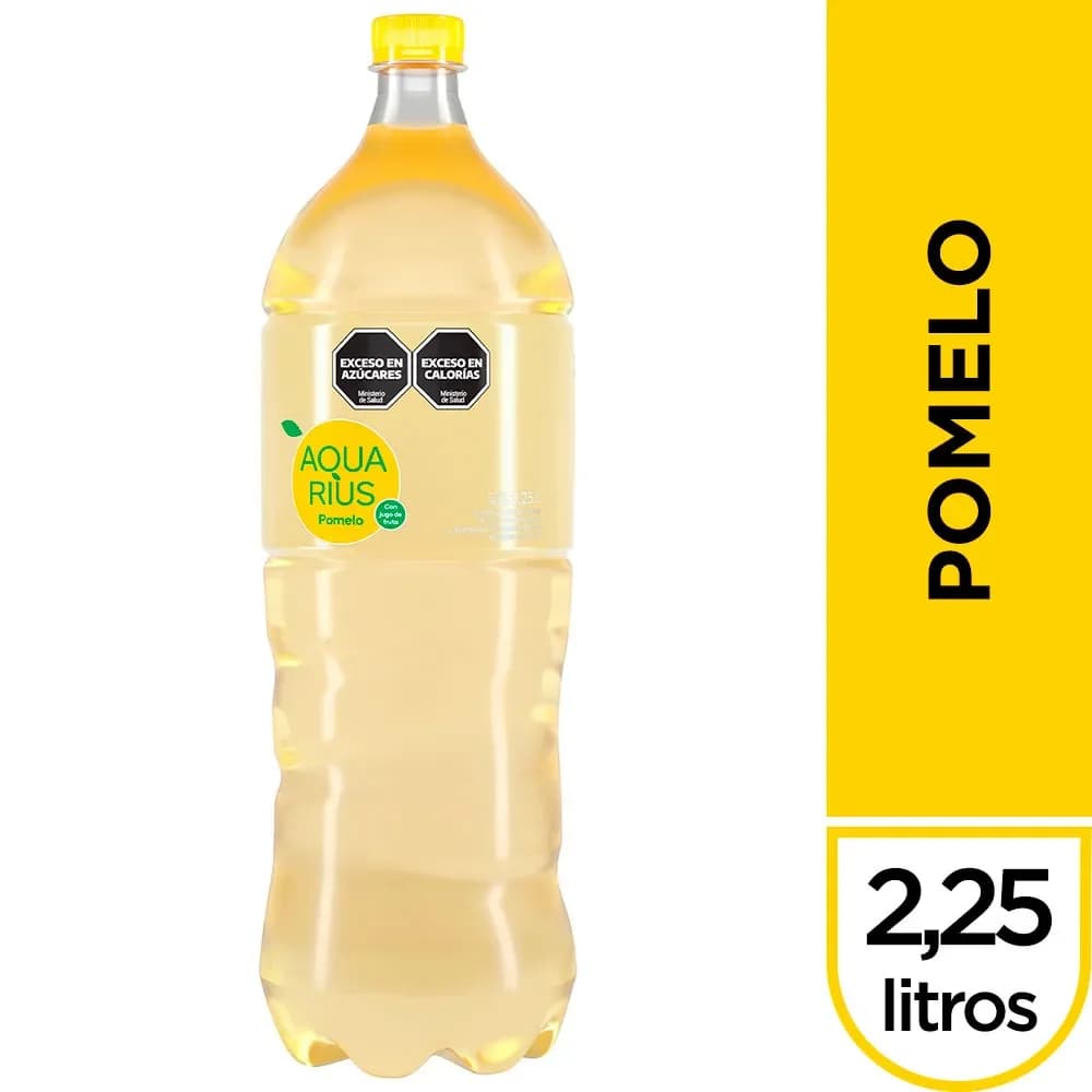 Agua Saborizada de Pomelo Aquarius 2,25 lts