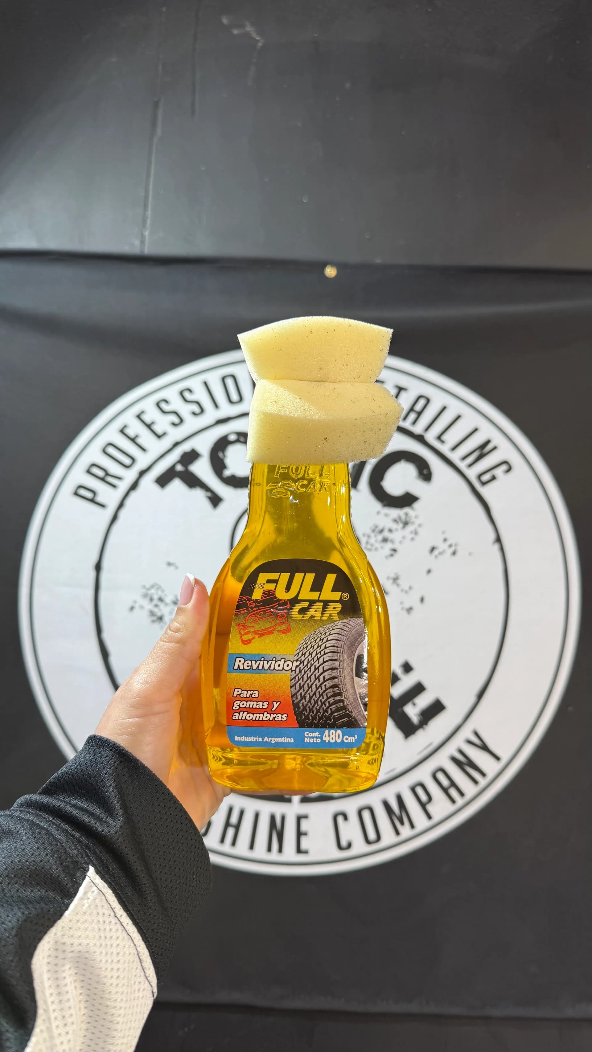 REVIVIDOR DE CUBIERTAS AMARILLO 480ML FULLCAR