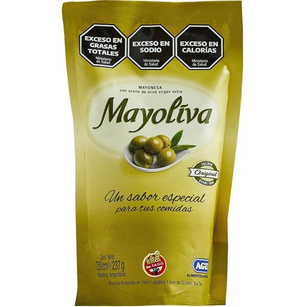 Mayonesa Mayoliva Aceite de Oliva 237 gr