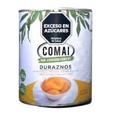 Enlatados Comai -Durazno en mitades 820g