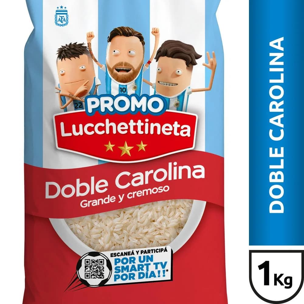 Arroz Doble Carolina Lucchetti 1 kg